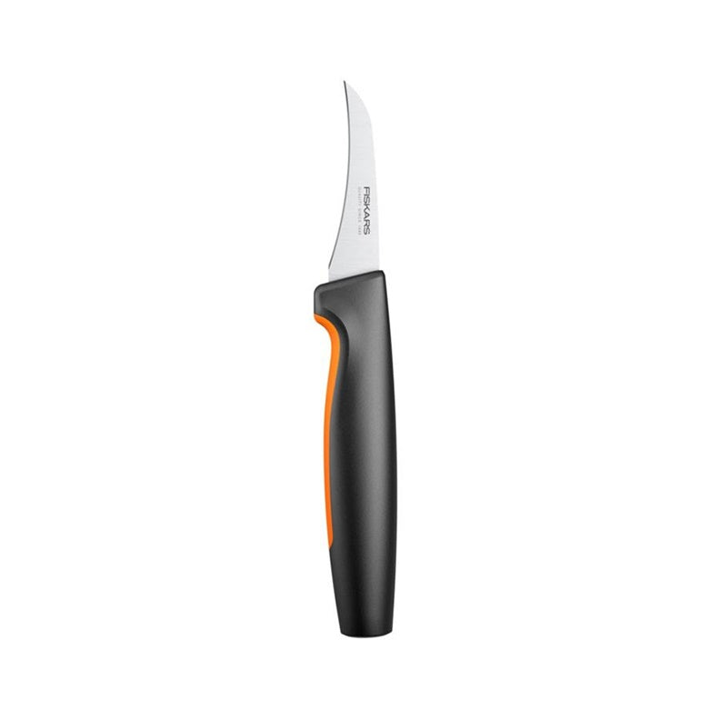 Lenktas daržovių skutimo peilis FISKARS