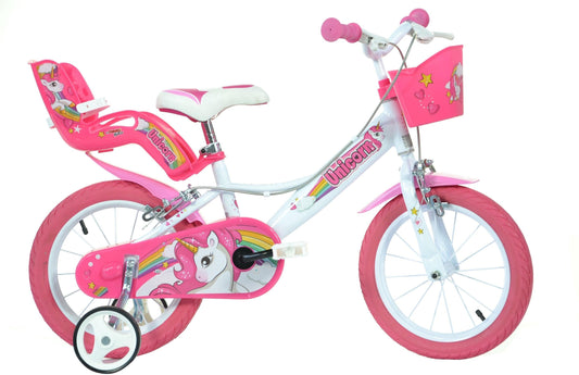 Vaikiškas dviratis Dino Bikes Unicorn 144R-UN
