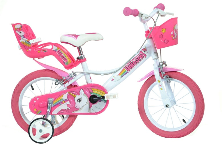 Vaikiškas dviratis Dino Bikes Unicorn 144R-UN