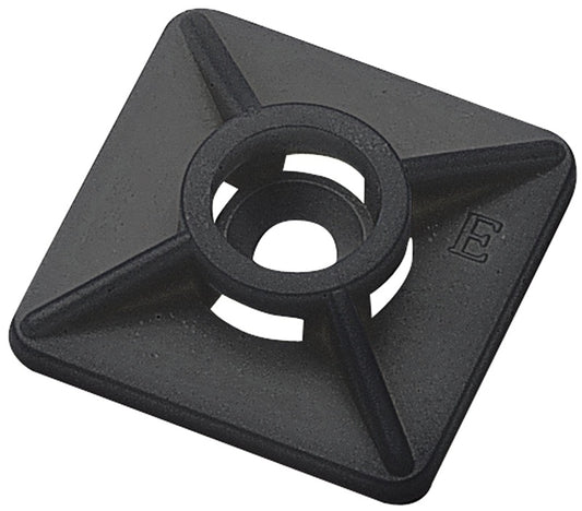 Self-adhesive cable tie mount, 4.8×27 mm, 100 pcs.