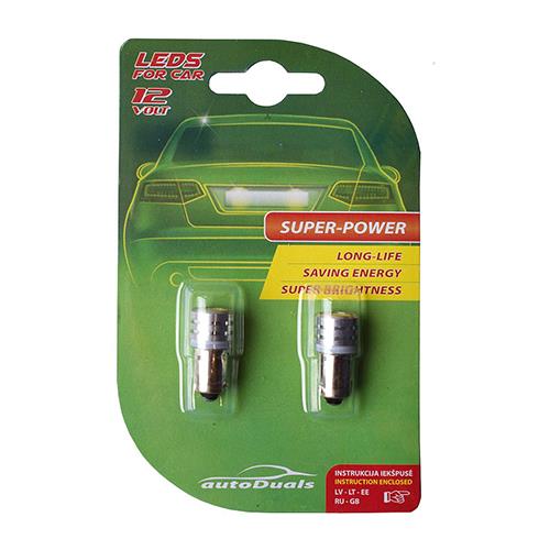 Żarówka samochodowa AutoDuals CB90134, LED, biała, 12 V
