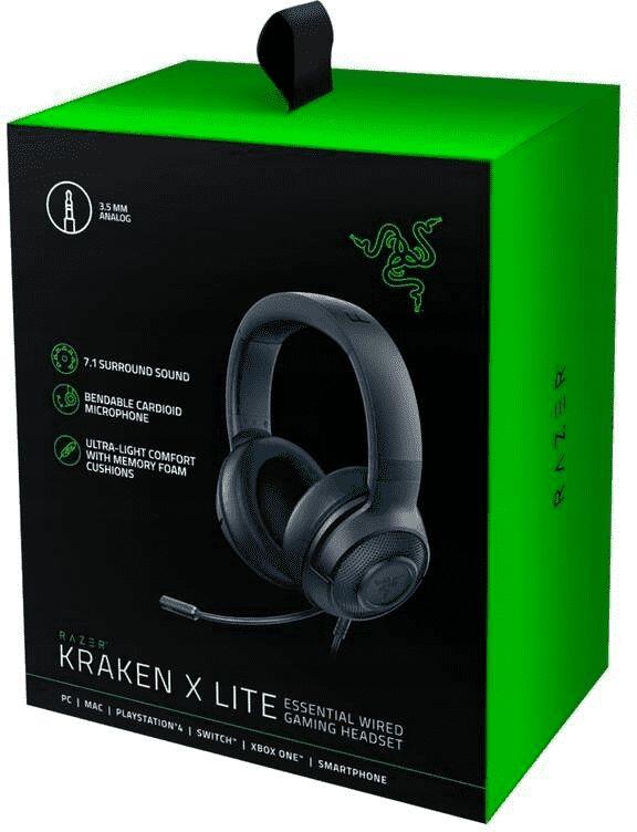 Žaidimų ausinės KRAKEN X LITE