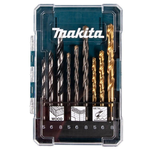 Drill bit set D-71962, 5, 6, 8 mm, 9 pcs.
