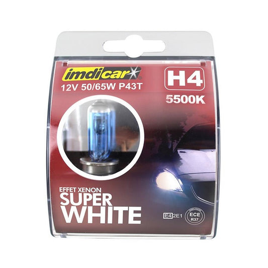 Żarówki samochodowe IMDICAR H4 WHITE, 2 szt.