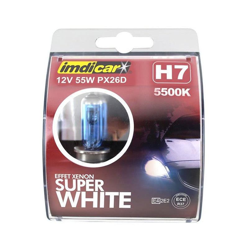 Żarówki samochodowe IMDICAR H7 WHITE, 2 szt.