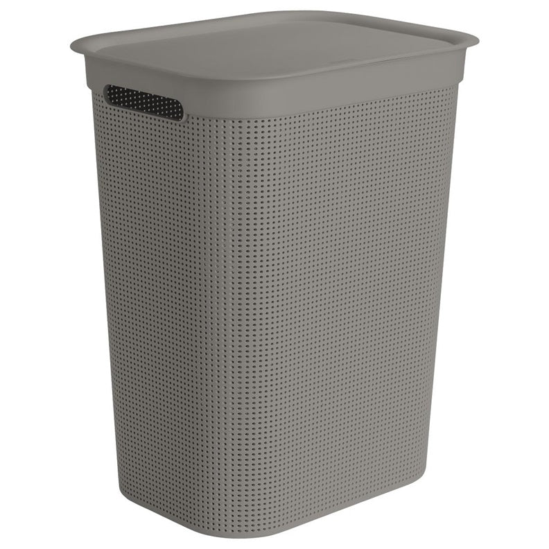 Kosz na pranie BRISEN, 50 l, w kolorze cappuccino