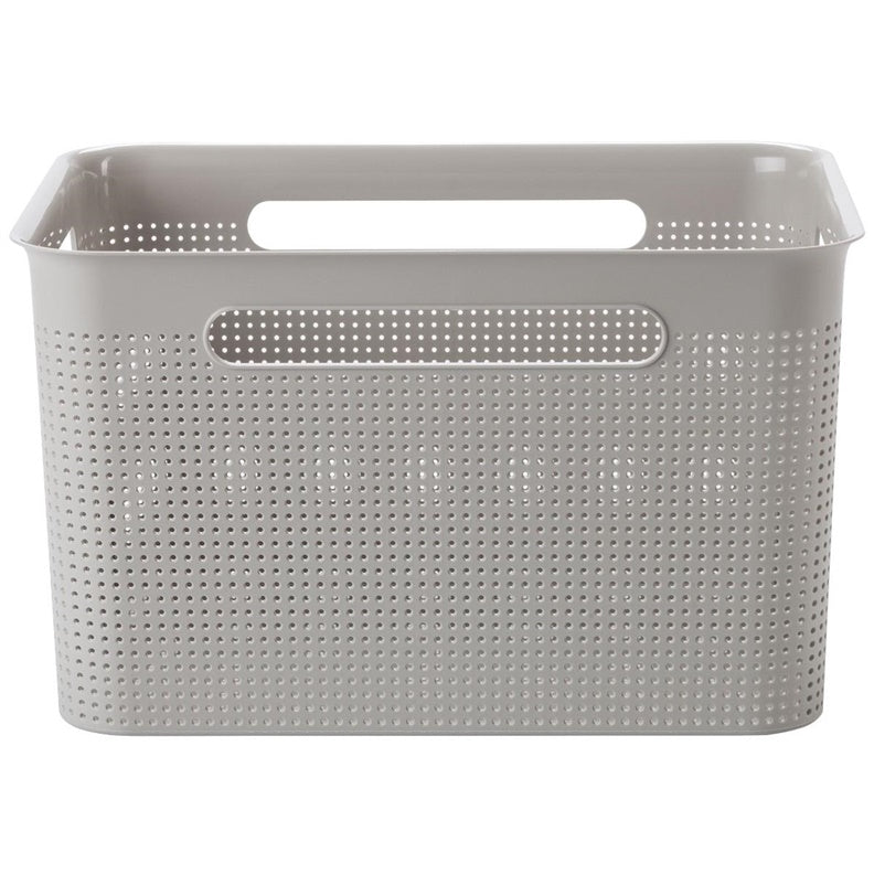 Storage Box ROTHO BRISEN, 16 l, beige, 36×26.2×21.1 cm