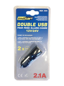 Ładowarka samochodowa 2 × USB
