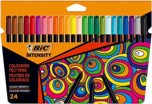Flomasteriai 24 vnt, BIC Intensity, 978035