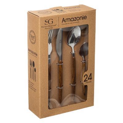 Stalo įrankių komplektas AMAZONIE 173716, 24 vnt.