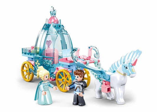 SLUBAN M38-B0896 construction set, carriage, 191 pieces