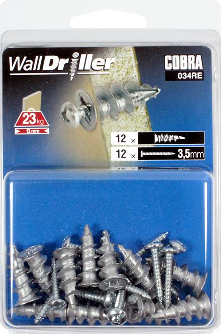 Wkręty do płyt G-K, 3,5 x 22 mm, metalowe, 12 szt.