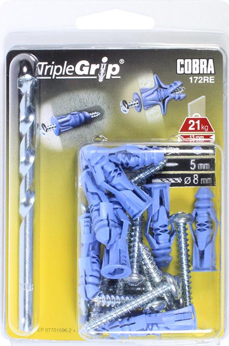 Anchors GKP, 5 x 32 mm, plastic, 10 pcs.