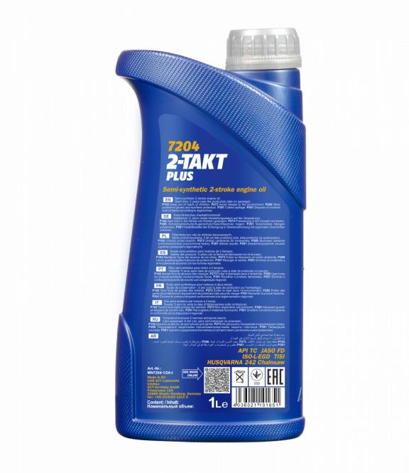 Motorcycle engine oil Mannol 2-Stroke Plus, 1 l