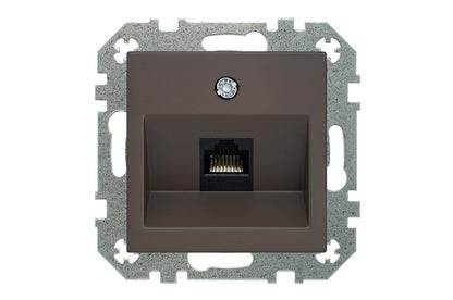 LIREGUS RETRO computer socket, brown