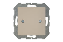 Flush-mounted blanking cover LIREGUS RETRO, cream color