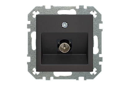 Antenna socket LIREGUS RETRO, black