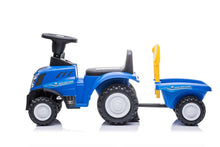 Traktorek-jeździk Baby Care New Holland 658T, niebieski