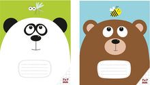 Exercise book for 1st grade, squared, A5, 12 sheets