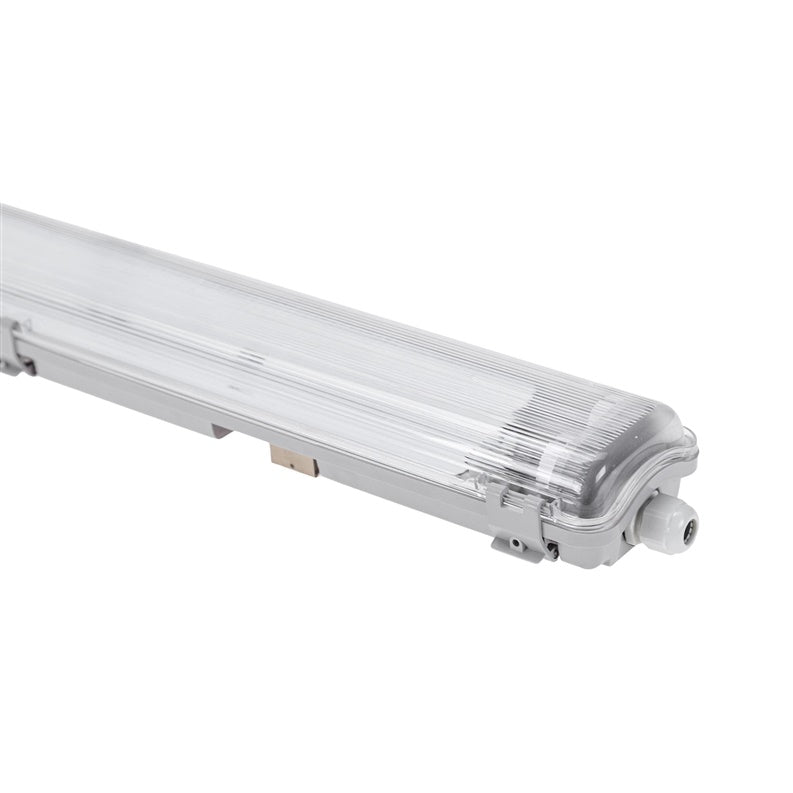 Luminaire housing, SPECTRUM, LED, 2XT8, G13, 2x20W, 2X120 CM, IP65