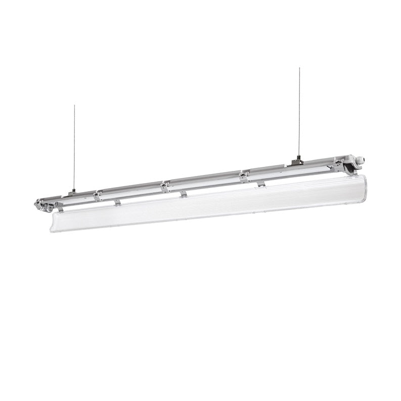 Luminaire housing, SPECTRUM, LED, 2XT8, G13, 2x20W, 2X120 CM, IP65