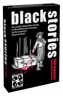 Stalo žaidimas BLACK STORIES: SHIT HAPPENS, LT