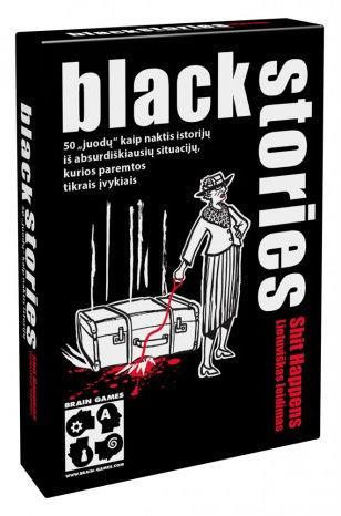 Stalo žaidimas BLACK STORIES: SHIT HAPPENS, LT