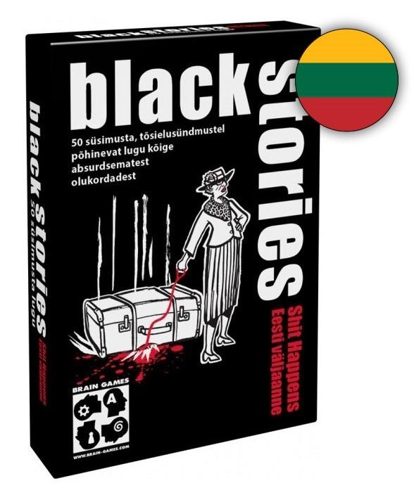 Stalo žaidimas BLACK STORIES: SHIT HAPPENS, LT