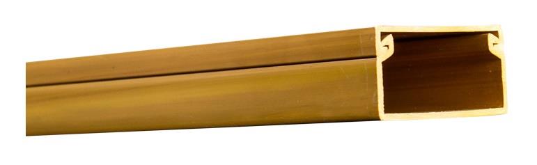 Pawbol Installation Trunking, 2000 x 18 x 20 mm, light brown