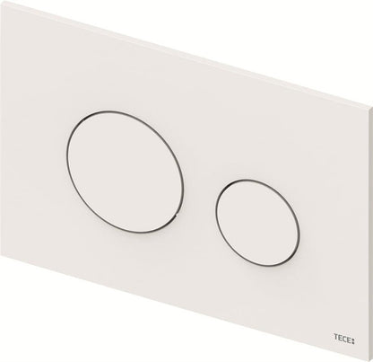 Flush plate WC 9240920 Loop white