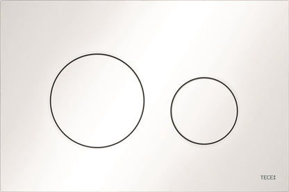 Flush plate WC 9240920 Loop white