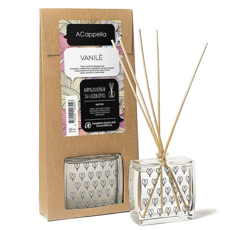 Reed diffuser ACAPPELLA VANILLA, 100ml