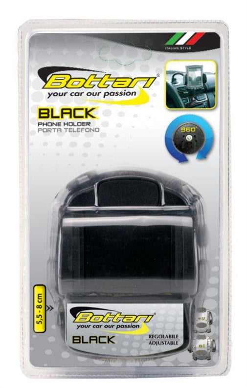 Uchwyt samochodowy do telefonu Bottari Black