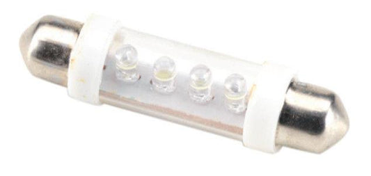 Torpedo 4 White LED Bulbs, 2 pcs