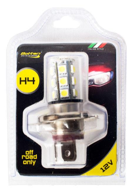 LED Bulb H4 18SMD 5050 white, 1 pc