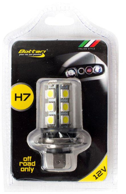 Lemputė LED H7 18SMD 5050 balta, 1 vnt