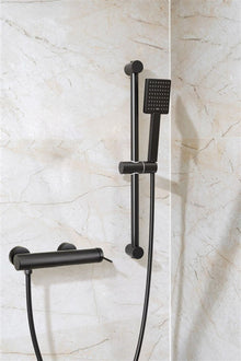 Shower Set Invena Patras AU-31-Z04-G, black