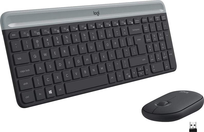 Klaviatūros ir pelės rinkinys  Logitech MK470 EN