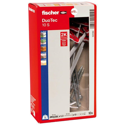 Fischer DuoTec Toggle Anchor, 39mm x 10mm, 10 pcs.