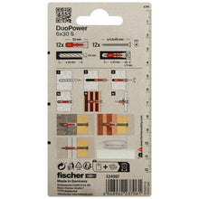 Kołek rozporowy Fischer DuoPower, 30 mm x 6 mm, 12 szt.