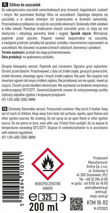 Purškiamas silikonas Moje Auto, 200 ml