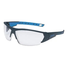 Uvex i-Works safety glasses, blue/grey