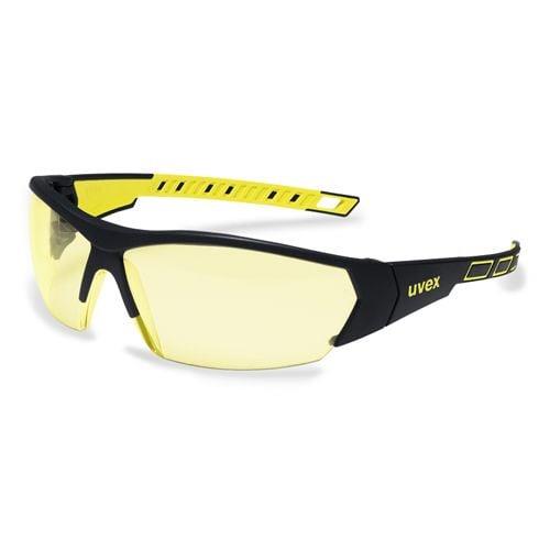 Protective glasses Uvex i-works, yellow color