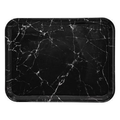 Taca 33x43cm w kolorze czarnego marmuru