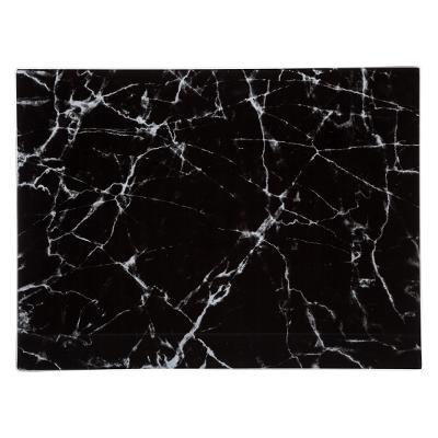 Cutting board 30x40 cm, black marble look