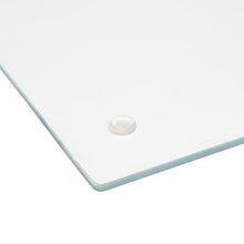Chopping board 30x40cm, white marble colour