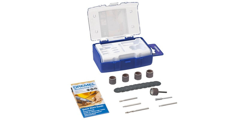 Accessory Set Dremel 681, 20-piece for wood carving