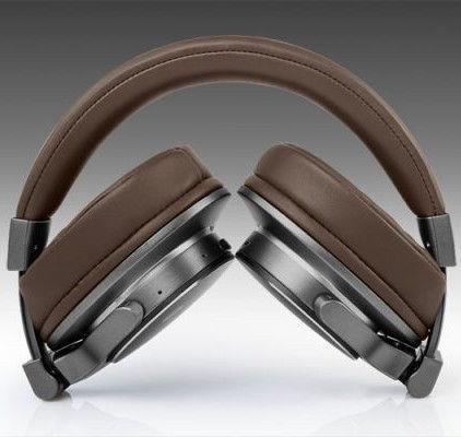 Belaidės ausinės MUSE M-278, rudos