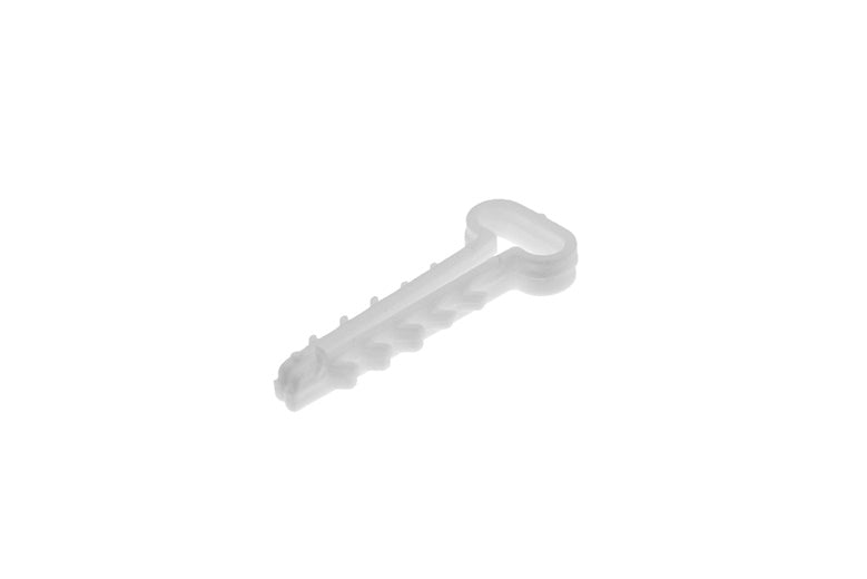 Pawbol flat pins, USMP4, 4x2.5 mm, white, 25 pcs.