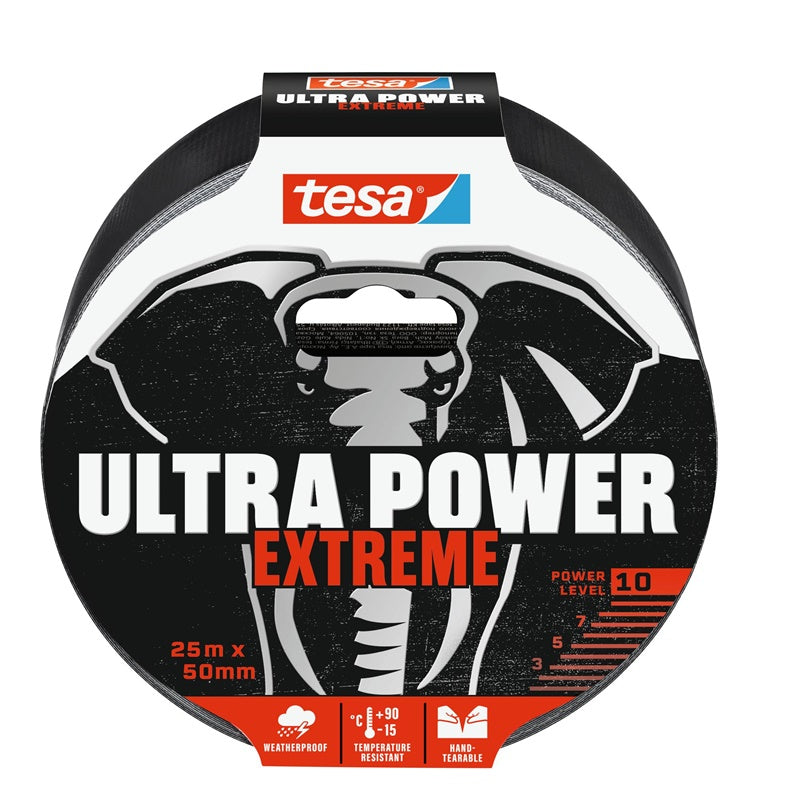 Taśma samoprzylepna TESA ULTRA POWER EXTRA 56623, 25 m × 50 mm